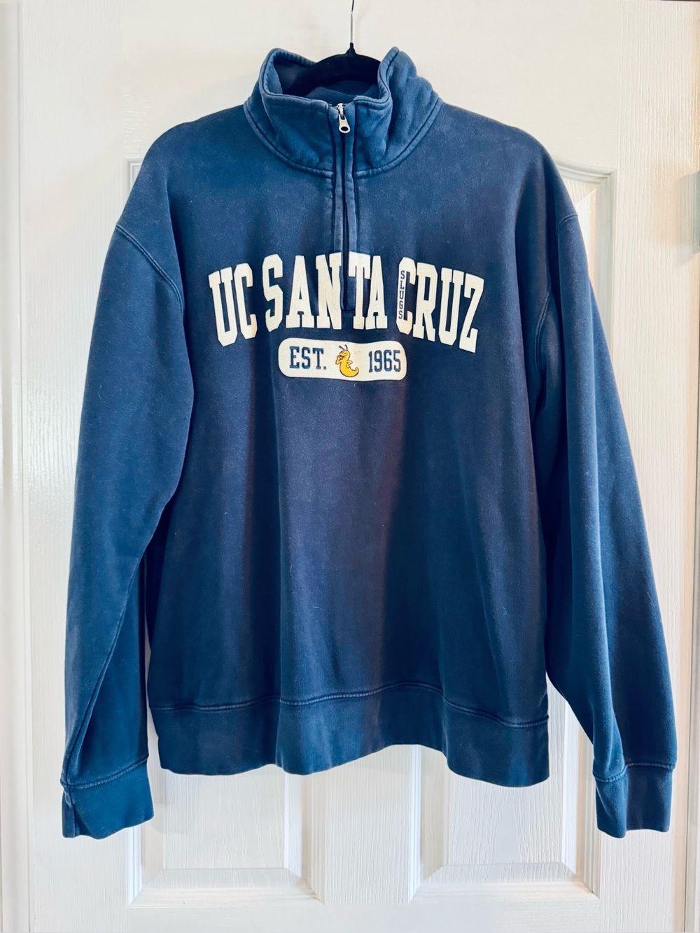UC Santa Cruz Navy Quarter-Zip Sweatshirt